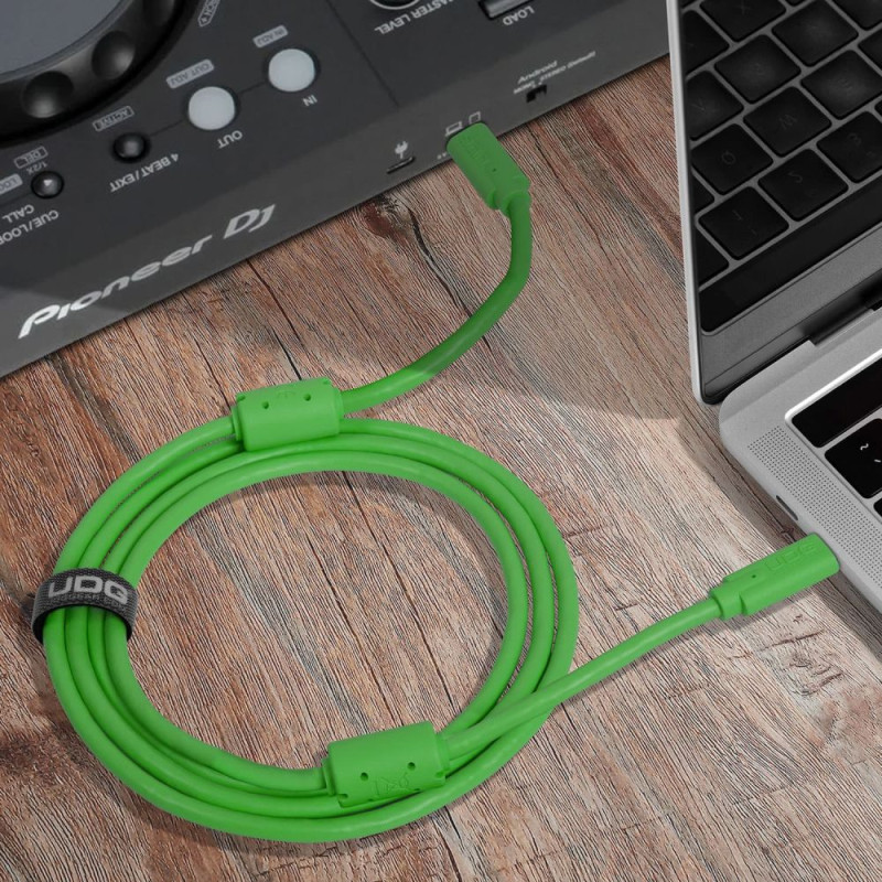 Ultimate Cable USB 3.2 C-C Green Straight 1,5m (U9