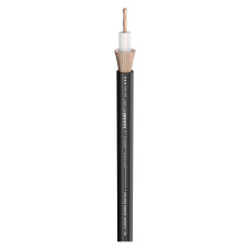 SOMMER CABLE 600-0551 RG/U Coax SC-Classic Series MKII; 1 x 1,98; PVC Ø 10,30 mm; black
