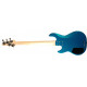 G&L L2500 FIVE STRINGS (Emerald Blue, rosewood) №CLF45360