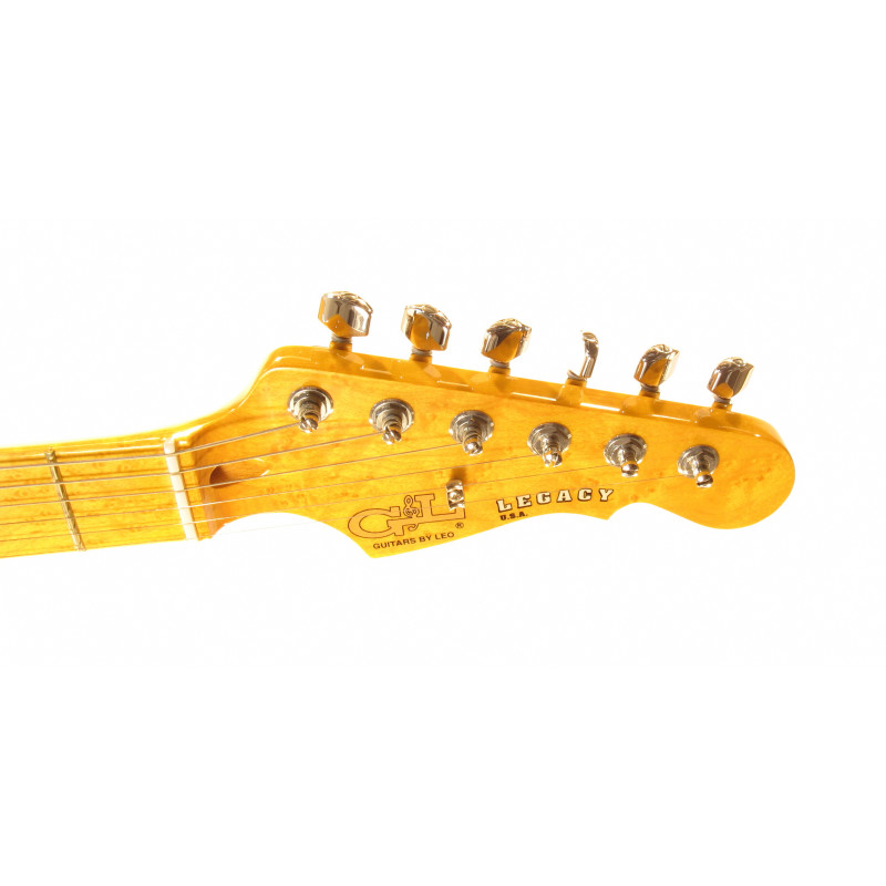 G&L LEGACY (Tobacco Sunburst, maple, 3-ply Vintage Creme). №CLF51000 Электрогитара