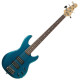 G&L L2500 FIVE STRINGS (Emerald Blue, rosewood) №CLF45360