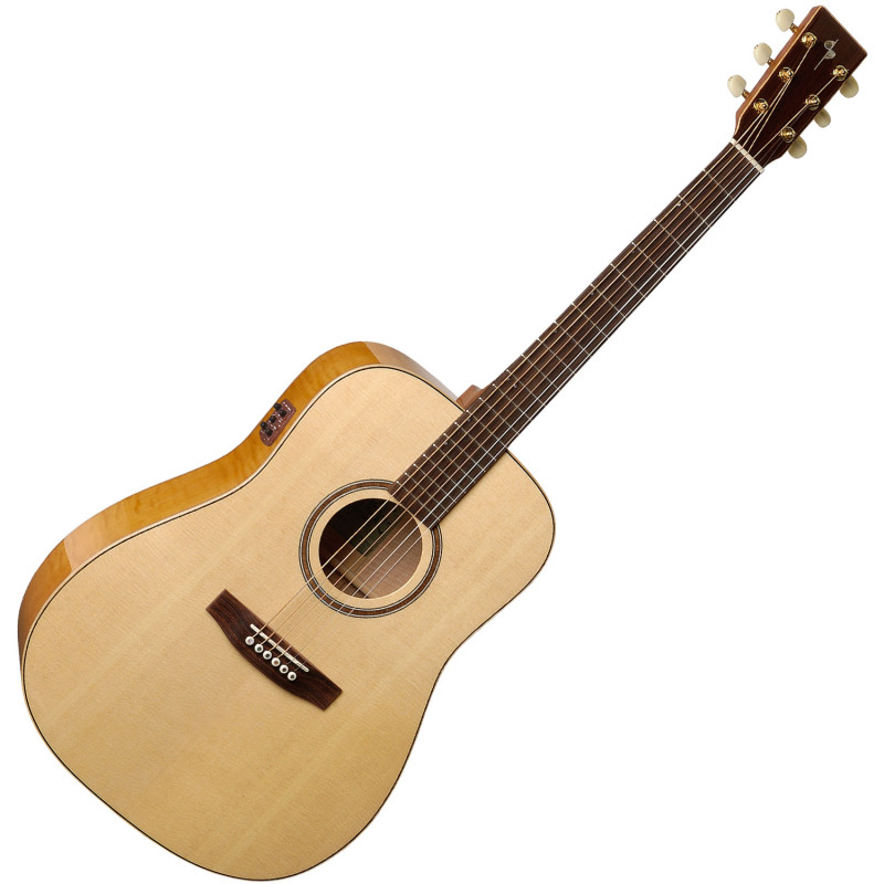 SIMON & PATRICK S&P 033553 - Showcase Flame Maple A6T with DLX TRIC Акустическая гитара