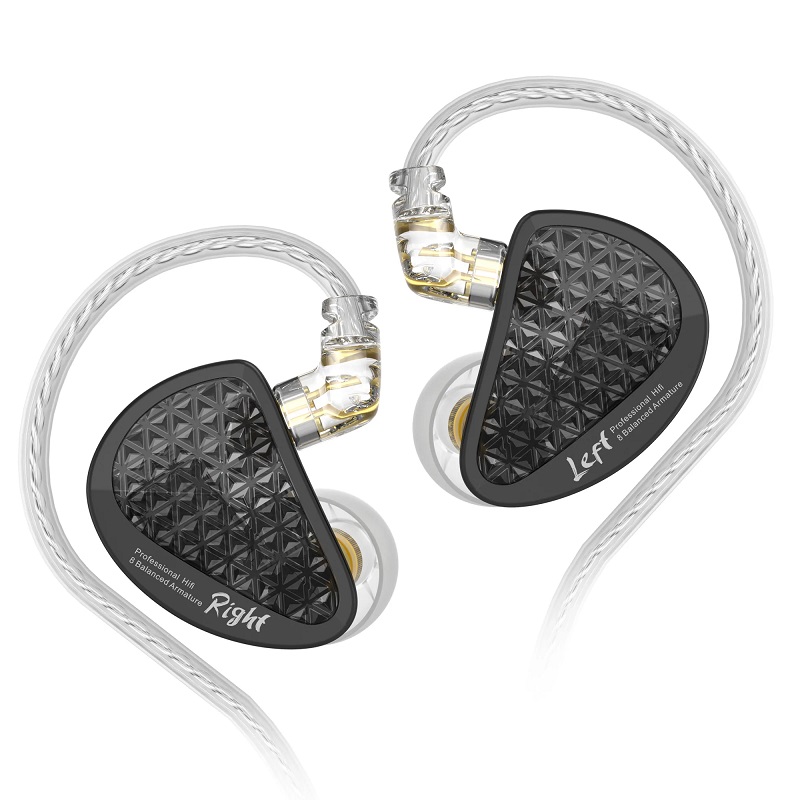 KZ Audio AS16 PRO BLACK NO MIC Наушники