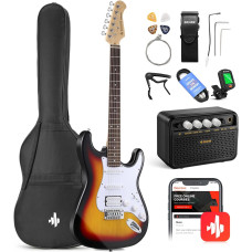 DONNER MUSIC DST-100 Sunburst Electric Guitar Kit Sunburst EC1098 Электрогитара набор