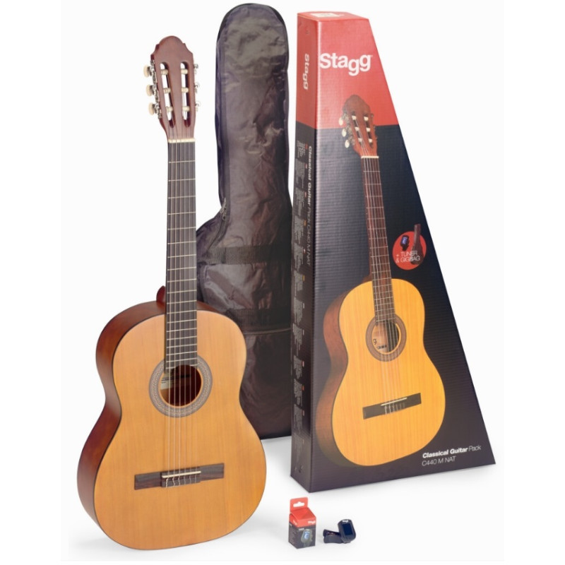 STAGG N C440 M NAT PACK Класична гітара ДЕМО