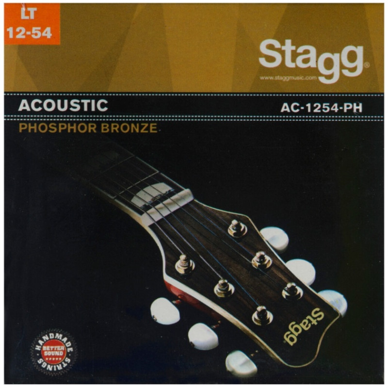 STAGG AC-1254-PH Струни для акустичної гітари