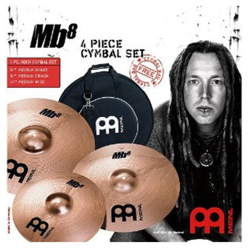 Комплект тарелок Meinl MB8-14/18/22 (Medium: H14