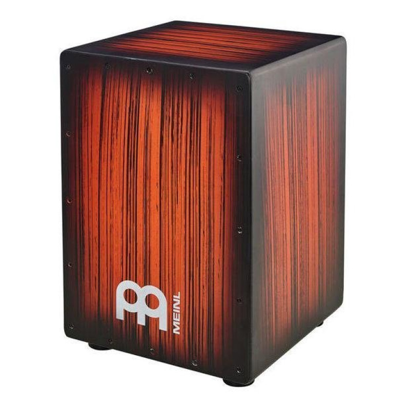 Кахон Meinl Headliner Designer String HCAJ2RTS Tiger Striped, Rojo