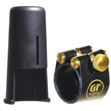 Лігатура та ковпачок для саксофона GF-System Ligatures and Caps Gold-Line 10M