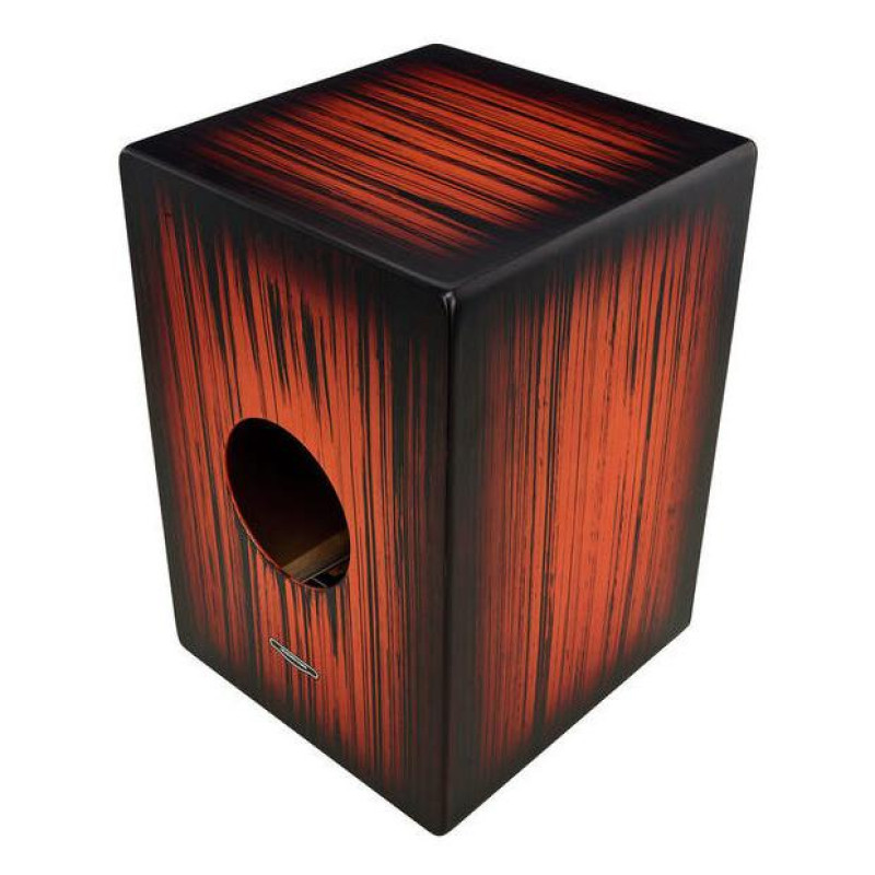 Кахон Meinl Headliner Designer String HCAJ2RTS Tiger Striped, Rojo