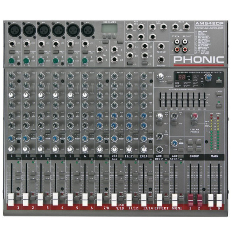 PHONIC AM 642DP Микшерный пульт