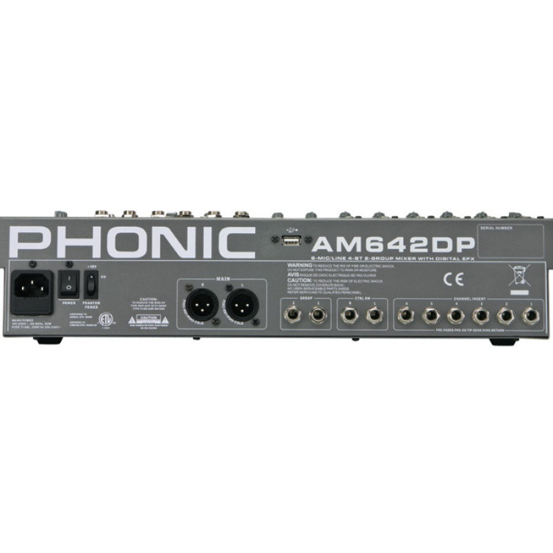 PHONIC AM 642DP Микшерный пульт
