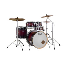 PEARL DMP-925F/C261 Акустична ударна установка серії Decade Maple 5 барабанів Gloss Deep Red Burst