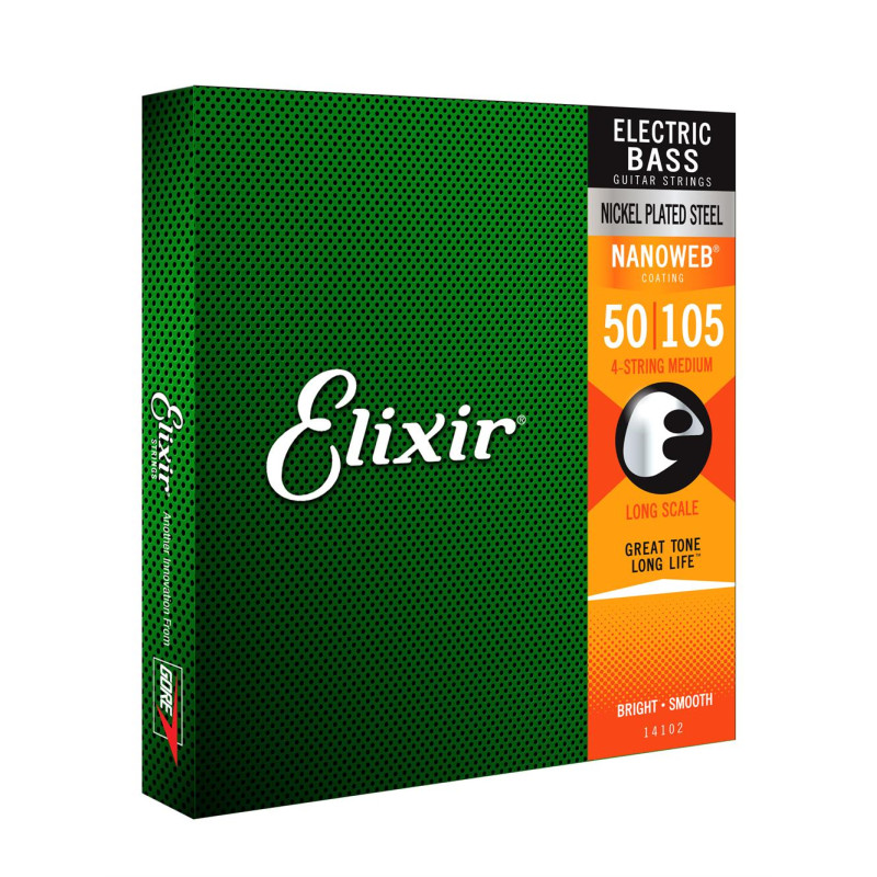 ELIXIR 14102 4S M Струни для бас-гітари