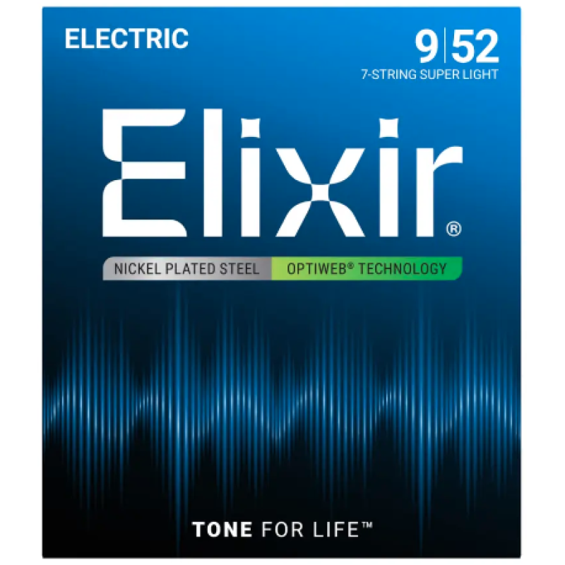 ELIXIR EL OW 7 SL Струни для 7-струнної електрогітари
