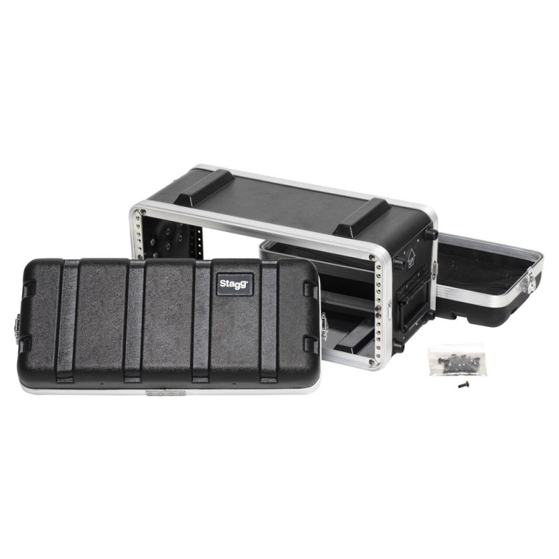 STAGG G ABS-4US Плоский рэковый кейс 4U из ABS пластика