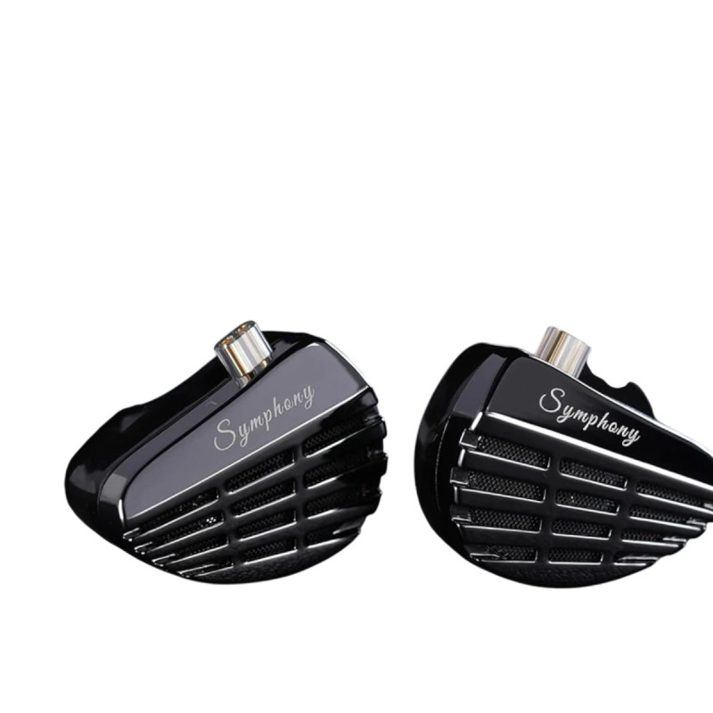 KZ AUDIO SYMPHONY BLACK NO MIC Гібридні планарно-динамічні IEM чорний