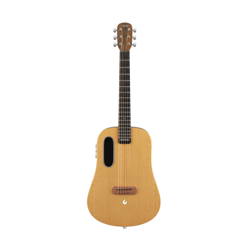 LAVA MUSIC LAVA ME AIR SPRUCE WOODGRAIN BROWN & BURLYWOOD Трансакустична електроакустична гітара 36