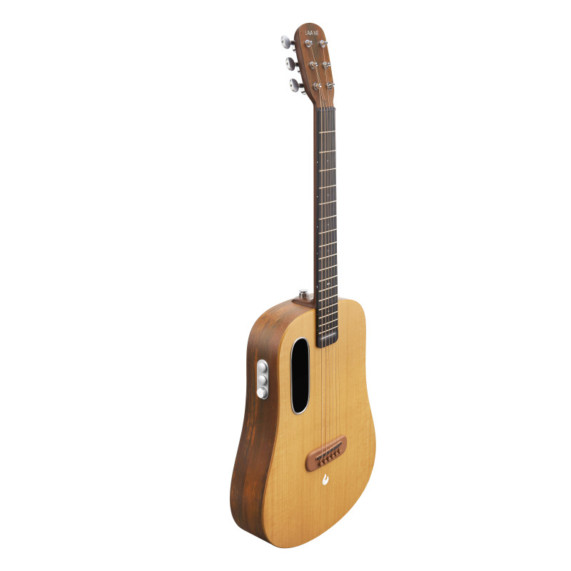 LAVA MUSIC LAVA ME AIR SPRUCE WOODGRAIN BROWN & BURLYWOOD Трансакустична електроакустична гітара 36