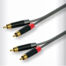 Готовый соединительный аудиокабель Roxtone GPTC160L2, 2x2x0.22 кв.мм, диаметр 5x10 мм, 2 м