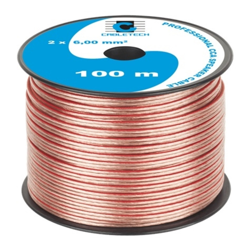 Кабель акустичний Cabletech KAB0362, 2 x 6 мм, 100 м