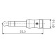 Переходник Roxtone RA2JPF 6.3mm jack mono male (папа) - RCA female (мама)