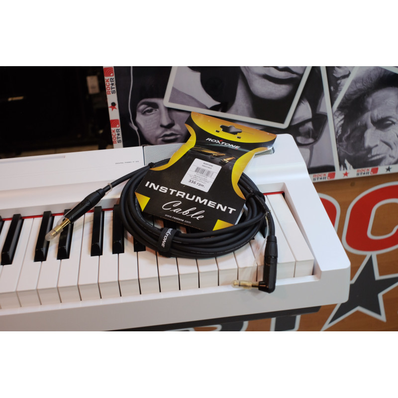 ROXTONE GGJJ110L5 Кабель гітарний 5м. кутовий