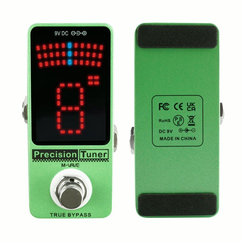 M-VAVE TUNER PEDAL Тюнер хроматичний у вигляді педалі