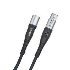 D'ADDARIO PW-M-25 Custom Series Microphone Cable (7.62m)