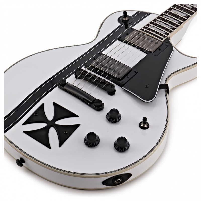 LTD IRON CROSS James Hetfield Signature (Snow White)