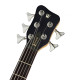 WARWICK RockBass Corvette $$, 5-String (Nirvana Black Transparent Satin) Бас-гітара