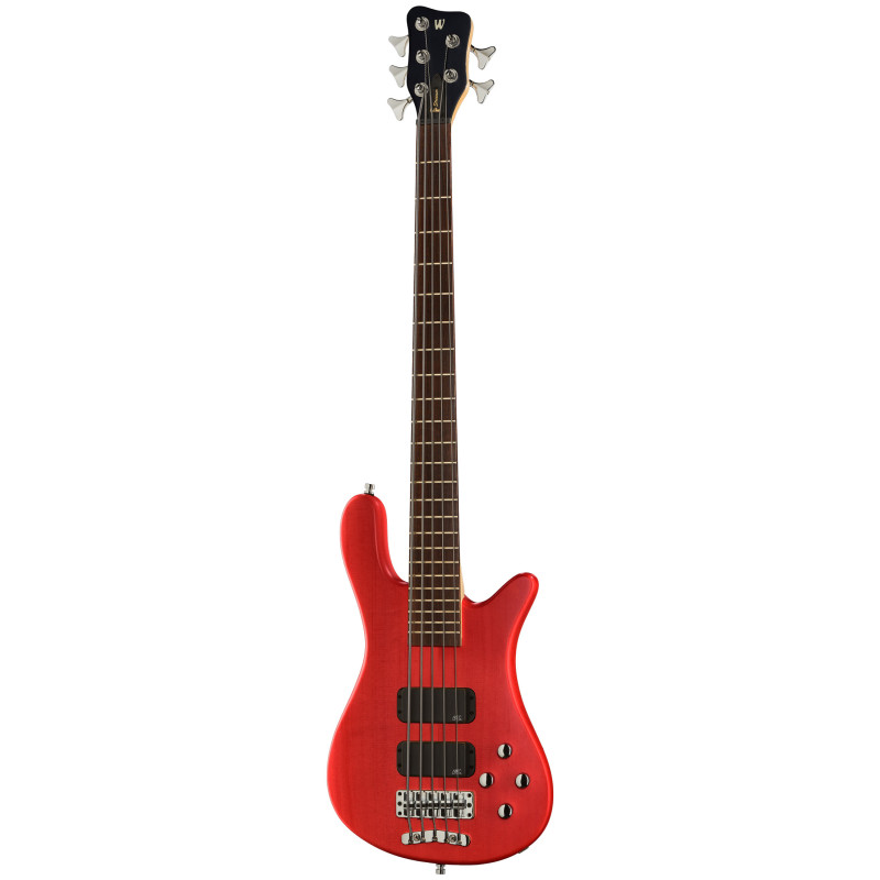 WARWICK RockBass Streamer Standard, 5-String (Burgundy Red Transparent Satin) Бас-гітара