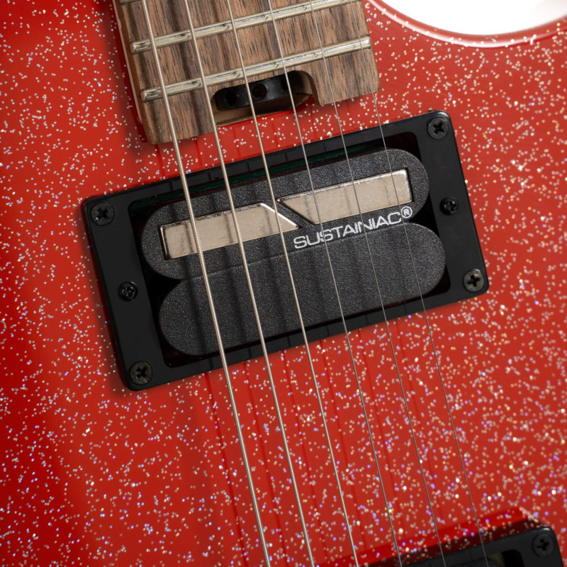 CORT MBM-2H Sustainiac (Red Sparkle) Электрогитара