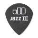 DUNLOP TORTEX PITCH BLACK JAZZ III PICK .73MM Медіатори