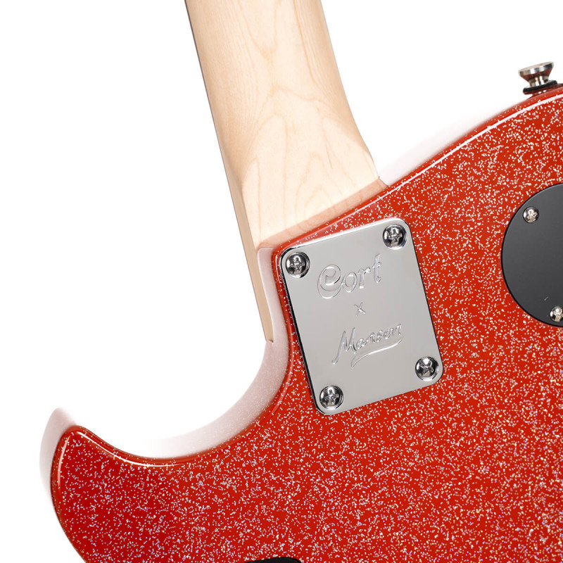 CORT MBM-2H Sustainiac (Red Sparkle) Электрогитара