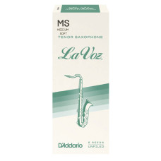 D`ADDARIO La Voz - Tenor Sax Medium Soft - 5 Pack