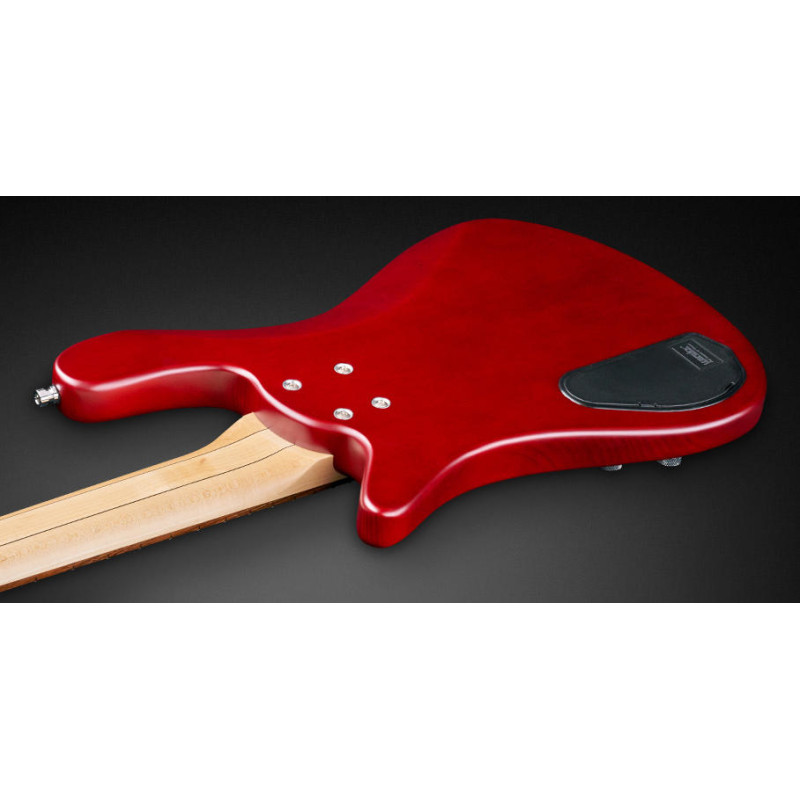 WARWICK RockBass Streamer Standard, 5-String (Burgundy Red Transparent Satin) Бас-гітара