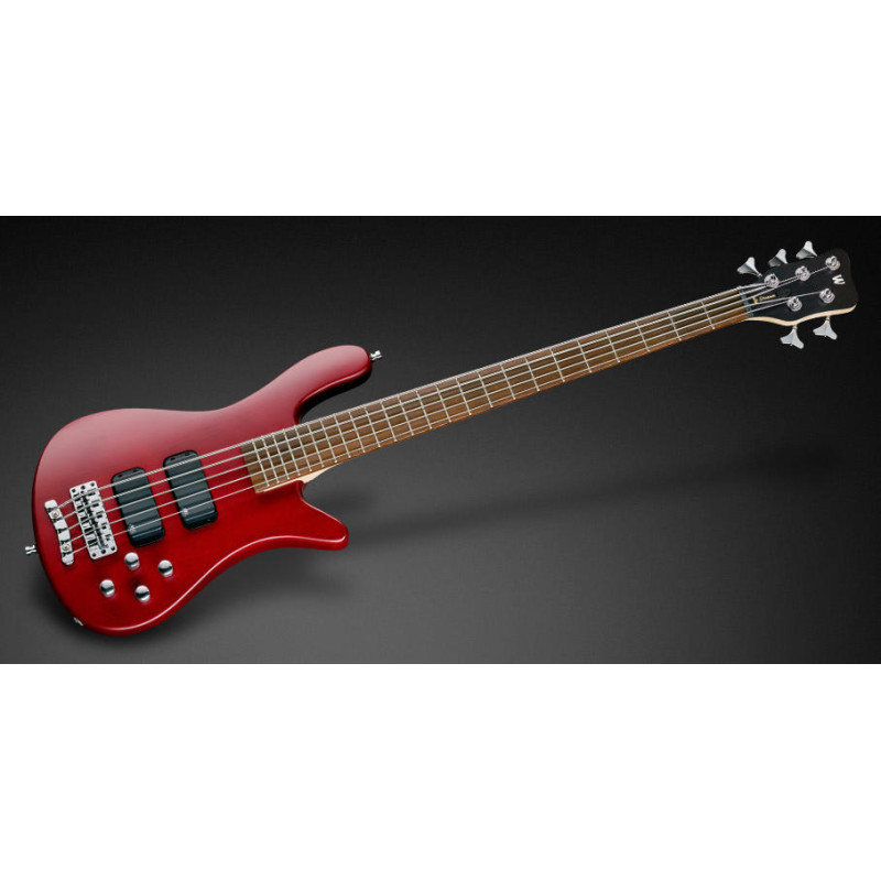 WARWICK RockBass Streamer Standard, 5-String (Burgundy Red Transparent Satin) Бас-гітара