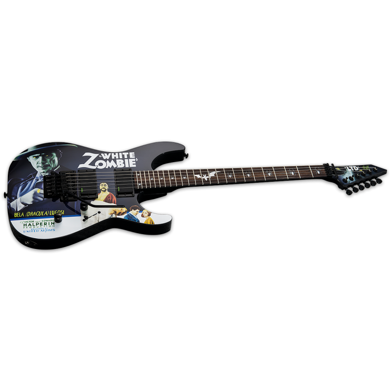 LTD KH-WZ White Zombie (Black w/Graphic)