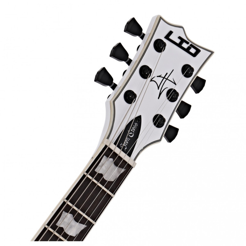LTD IRON CROSS James Hetfield Signature (Snow White)