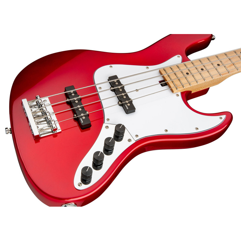 SADOWSKY MetroExpress 21-Fret Vintage J/J Bass, Maple, 4-String (Candy Apple Red Metallic) Бас-гітара