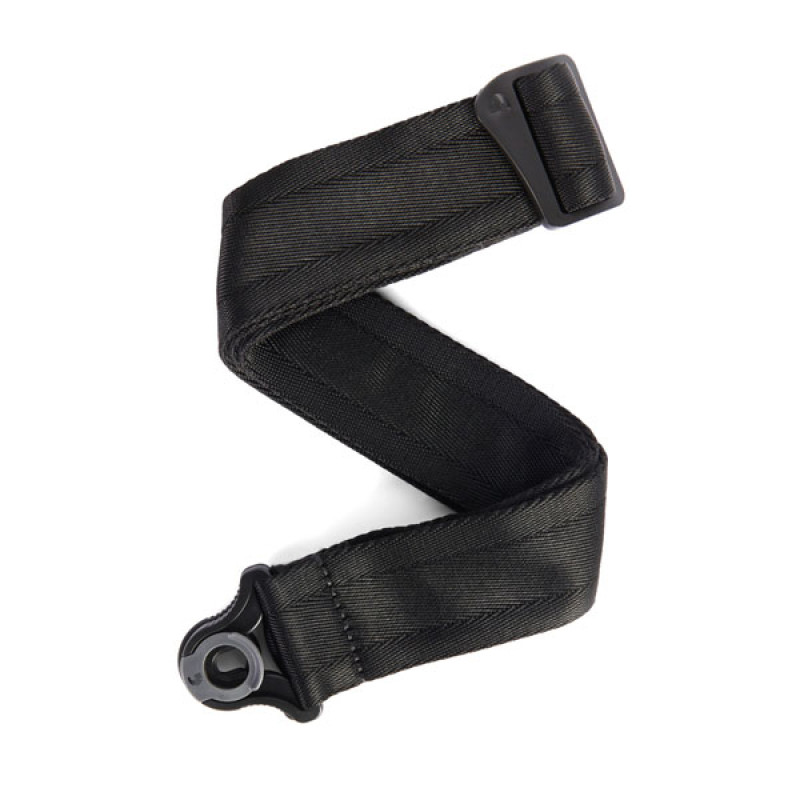 D'ADDARIO 50BAL00 AUTO LOCK GUITAR STRAP (BLACK)