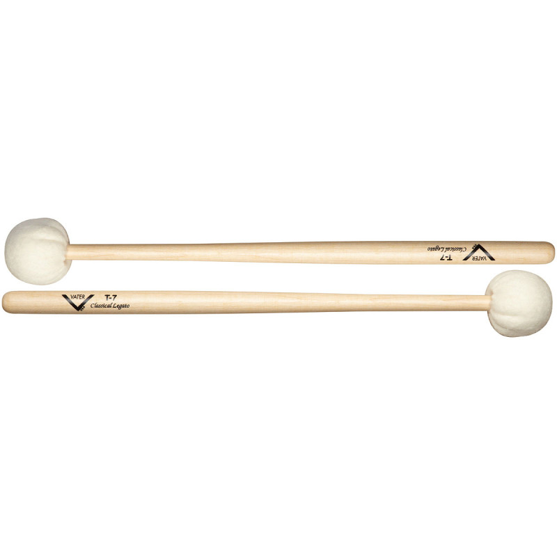 VATER T7 CLASSICAL LEGATO TIMPANI, DRUMSET & CYMBAL MALLET Палички для літавр