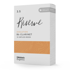 D'ADDARIO Organic Reserve Evolution Bb Clarinet #3.5 - 10 Pack