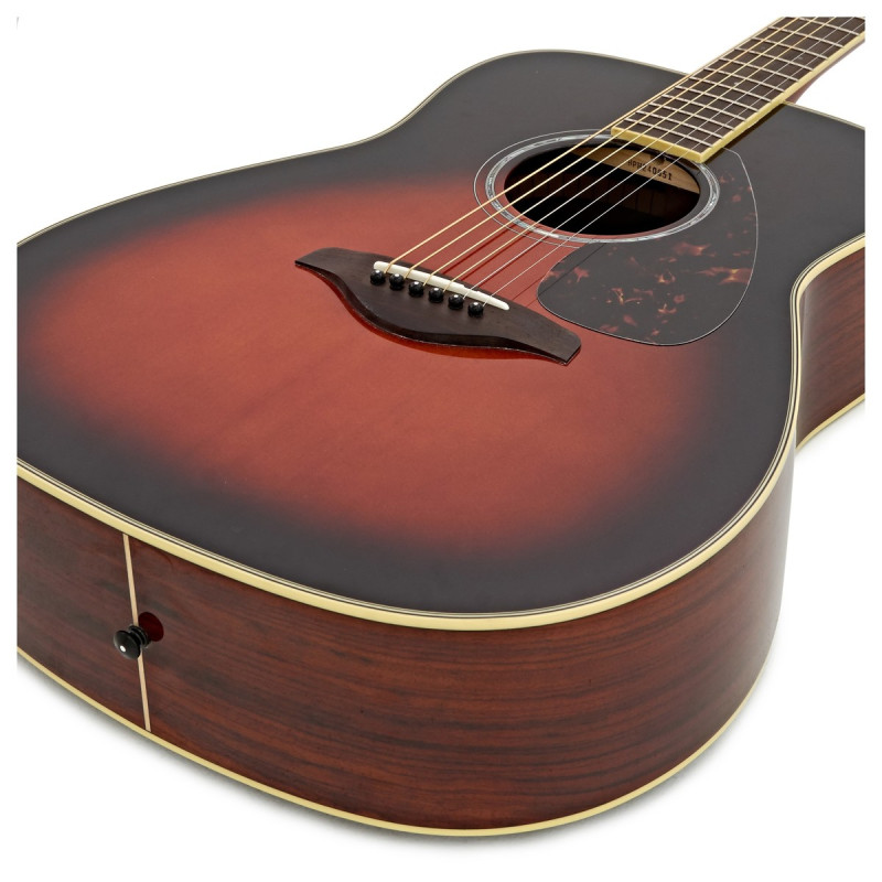 YAMAHA FG830 (Tobacco Brown Sunburst) Акустическая гитара