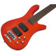 WARWICK RockBass Streamer Standard, 5-String (Burgundy Red Transparent Satin) Бас-гітара