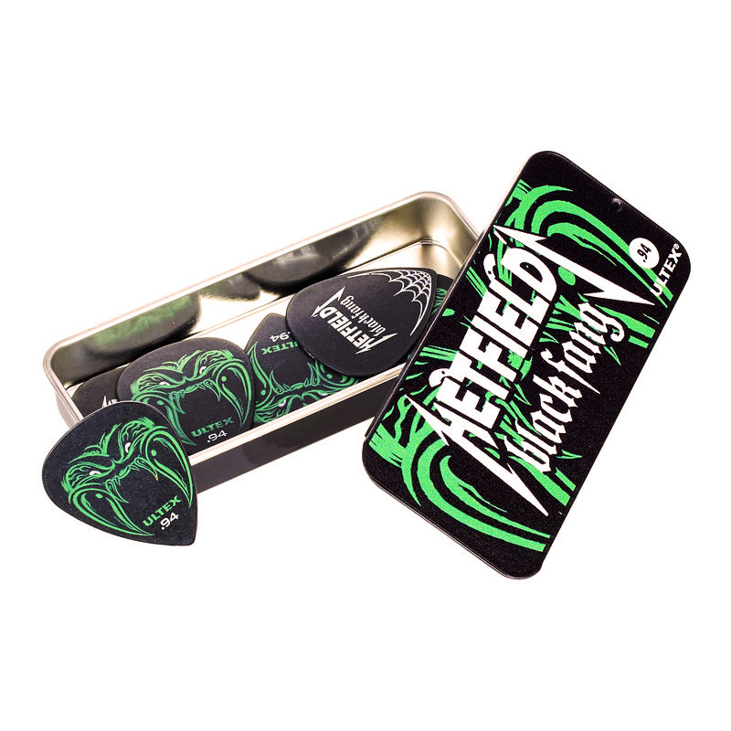DUNLOP HETFIELD'S BLACK FANG PICK TIN 0.94 Медіатори