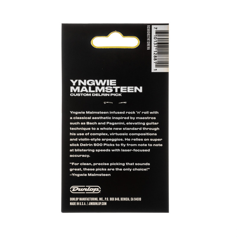 DUNLOP YNGWIE MALMSTEEN 2.0MM Медіатори