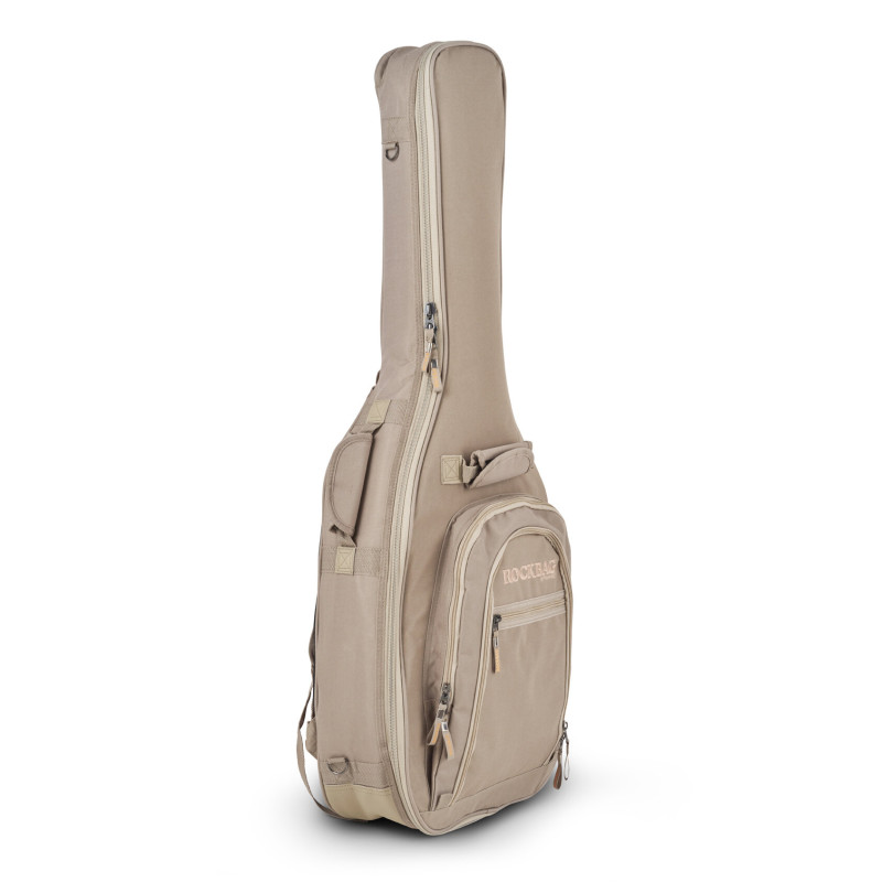ROCKBAG RB20448K Student Line Cross Walker - Classical Guitar Gig Bag - Khaki