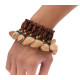 MAXTONE TFL-011 Wooden Kenari Bracelet